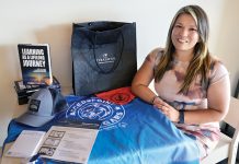 NEXT STEP: Amanda Mottola is the founder and CEO of Otraswag LLC, a marketing, merchandizing and promotional agency in Warwick that she launched in 2019 following a corporate layoff and relocating from Connecticut to Rhode Island.  PBN PHOTO/MICHAEL SALERNO