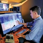 Forensic audio analysts still thrive in AI world A SOUND BUSINESS PLAN: Mark Scetta, owner of Stellar Audio Forensics LLC in Providence, with the equipment he uses to analyze sound recordings for legal cases and other matters.
PBN PHOTO/MICHAEL SALERNO