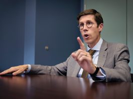 Smiley’s second-term vision: Building Providence’s next economy Brett P. Smiley / PBN PHOTO/MICHAEL SALERNO