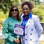 License plates honoring Dominican residents signed into law PROVIDENCE DEMOCRATS Sen. Ana Quezada, left, and Rep. Grace Diaz at the ceremonial bill signing of legislation creating a license plate honoring Dominican culture on Aug. 14 at Roger Williams Park. The legislators introduced the bills to the General Assembly to establish the new license plates. / COURTESY R.I. GENERAL ASSEMBLY