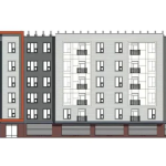 Pawtucket officials hail state’s $21.1M investment in Tidewater housing construction THE STATE on Aug. 27 invested $21.1 million in Pennrose LLC's Tidewater School Street development that will build 76 new affordable apartments along the Seekonk River in Pawtucket. / COURTESY PENNROSE LLC AND CITY OF PAWTUCKET