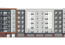 THE STATE on Aug. 27 invested $21.1 million in Pennrose LLC's Tidewater School Street development that will build 76 new affordable apartments along the Seekonk River in Pawtucket. / COURTESY PENNROSE LLC AND CITY OF PAWTUCKET
