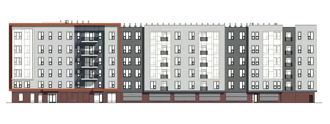 7cba2283-b202-4d9f-945c-ea0342242cf8 THE STATE on Aug. 27 invested $21.1 million in Pennrose LLC's Tidewater School Street development that will build 76 new affordable apartments along the Seekonk River in Pawtucket. / COURTESY PENNROSE LLC AND CITY OF PAWTUCKET