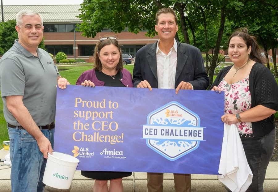 Amica raises $39,242 for ALS Rhode Island through annual CEO Challenge