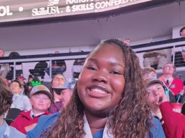 Davies student earns national gold medal in first aid and CPR at SkillsUSA conference Arianne Charles