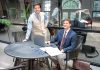 NEW ­PRACTICE: Attorneys John R. Feeney, left, and Maxwell Holland are the founding partners of Contract House LLC, a generative artificial intelligence-driven, attorney-backed law firm in Newport. PBN PHOTO/DAVID HANSEN