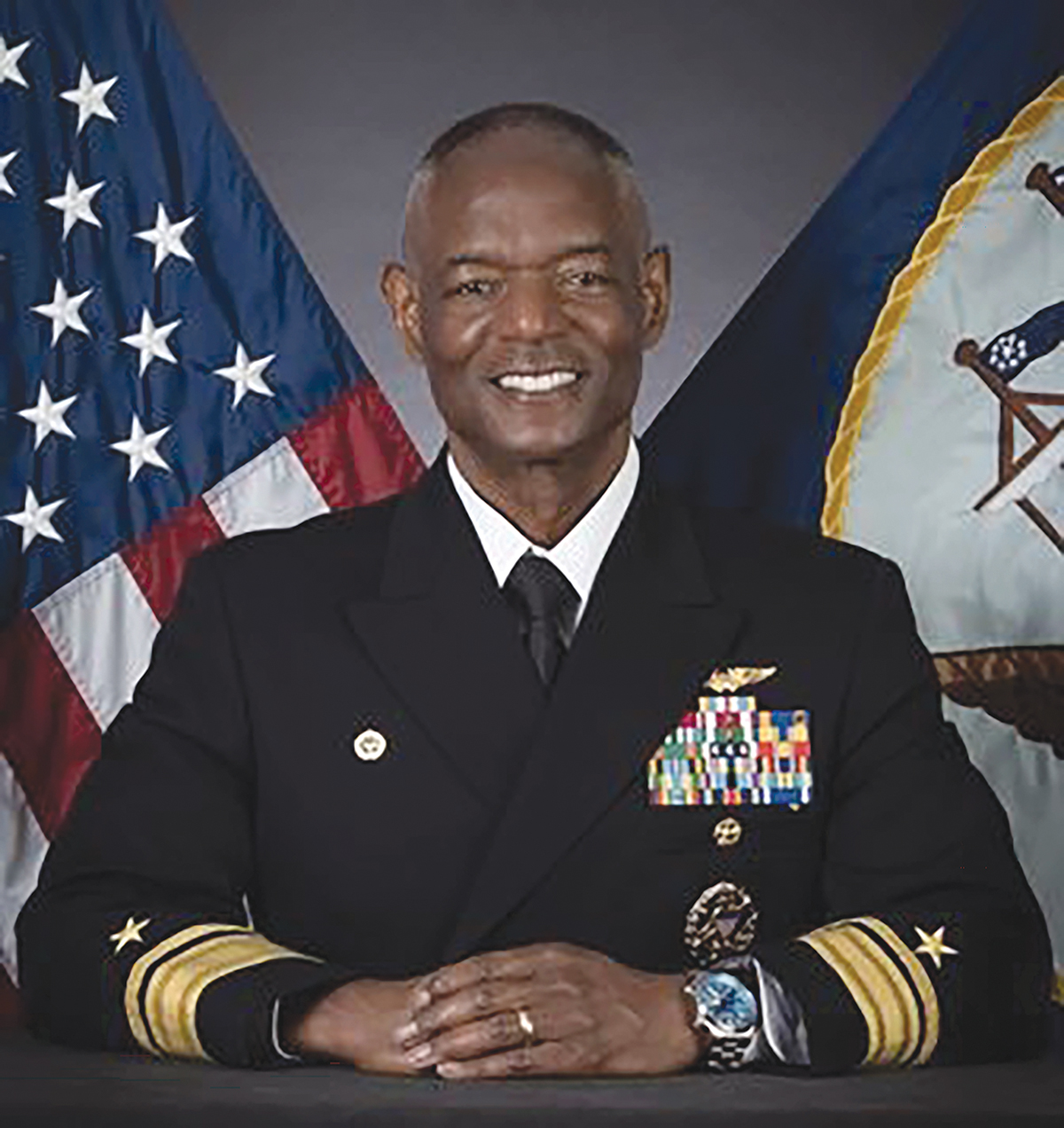 NAVAL UPDATE: Rear Adm. Darryl L. “D-Day” Walker will discuss developments in the U.S. Navy and Rhode Island’s role in the nation’s defense capability at the Greater Providence Chamber of Commerce on Sept. 22.
COURTESY GREATER PROVIDENCE CHAMBER OF COMMERCE NAVAL UPDATE: Rear Adm. Darryl L. “D-Day” Walker will discuss developments in the U.S. Navy and Rhode Island’s role in the nation’s defense capability at the Greater Providence Chamber of Commerce on Sept. 22.
COURTESY GREATER PROVIDENCE CHAMBER OF COMMERCE