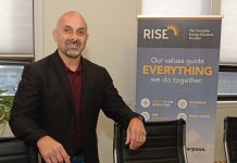 BETTER-PROTECTED: Among his various responsibilities as director of information security at RISE Group Inc., Viken Jawharjian led the company through a switch to a better-protected email system. PBN PHOTO/ELIZABETH GRAHAM