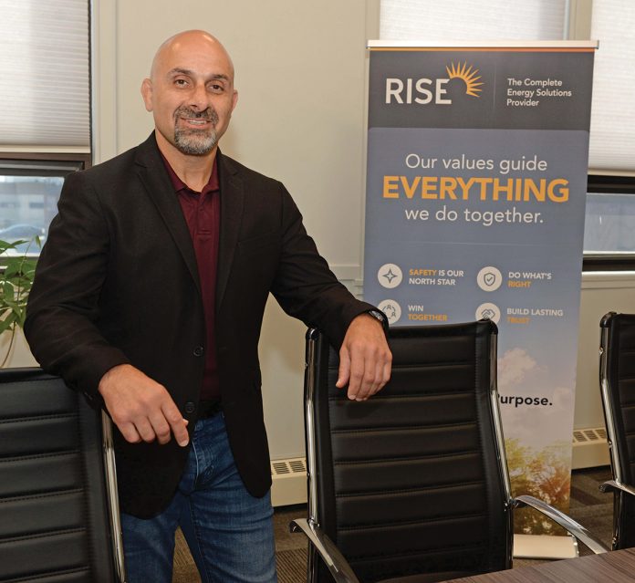 BETTER-PROTECTED: Among his various responsibilities as director of information security at RISE Group Inc., Viken Jawharjian led the company through a switch to a better-protected email system.
PBN PHOTO/ELIZABETH GRAHAM BETTER-PROTECTED: Among his various responsibilities as director of information security at RISE Group Inc., Viken Jawharjian led the company through a switch to a better-protected email system.
PBN PHOTO/ELIZABETH GRAHAM