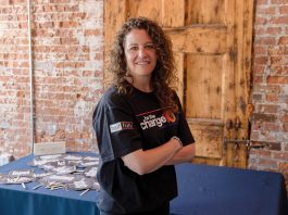 Rebecca Twitchell Leading With Vulnerability: Rebecca Twitchell, founder and president of Half Full LLC, has spent 21 years living her “do well, do good” motto, growing the company via its acquisition of Advancing Workplace Excellence and giving back.
PBN PHOTO/TRACY JENKINS