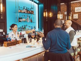 TAKING OVER: The Res American Bistro at Washington and Empire streets in downtown Providence closed in 2025, one of numerous restaurants that closed its doors in recent years, but 10 Prime Seafood quickly remodeled and moved in soon after.  COURTESY CHOW FUN FOOD GROUP
