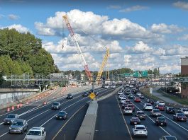 For the state officials, it’s been one drama after another PAINFUL PINCH POINT: The Washington Bridge debacle has dogged state officials since half of the bridge was shut down in December 2023 because it was in danger of collapse.
PBN FILE PHOTO/WILLIAM HAMILTON