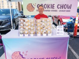 Baker’s mobile cookie service a hit GOING THE DISTANCE: Jennifer “Jenny” McCabe launched her bakery business Cookie Chow in 2021, which began as a slow-growing, home-based operation and has since developed into a mobile cookie business with a food truck, retail placements and event work that has a growing following across Rhode Island.
PBN PHOTO/STEPHANIE BERNABA