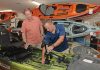 BETTER THAN MOST: Matt ­Bosgraaf, right, owner of the Kayak Centre in North Kingstown, says inflation and other economic challenges have not stopped his business from growing.  PBN FILE PHOTO/­ELIZABETH GRAHAM