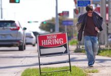 U.S. job market rebounds as employers add 162K jobs; the unemployment rate stayed at 4.1%