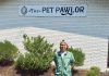 LIVING THE DREAM: Courtney Walker opened The Pet Pawlor dog-grooming salon with her wife, Kether Paradise, in Middletown in May.  PBN PHOTO/CHRISTOPHER ALLEN