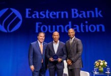 Eastern Bank Foundation honors former Mass. Gov. Deval Patrick