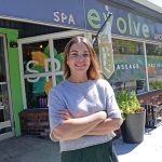 LEVELING UP: Amy Lockaby went from manager to owner of Evolve Apothecary and Spa when former owner Sue Benzuly returned to her nursing career during the COVID-19 pandemic. PBN PHOTO/­ELIZABETH GRAHAM