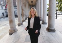 PROCEED WITH CAUTION: Nicole J. Benjamin, an attorney at Adler Pollock & Sheehan PC, says lawyers should fully understand the weaknesses of artificial intelligence chatbots before using them in a professional capacity.  PBN PHOTO/­ELIZABETH GRAHAM