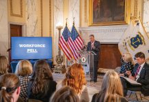 New Pell grant opens door to career training READY TO GO: Gov. Daniel J. McKee announced in August that the state was accepting applications from eligible training providers for the new federal Workforce Pell Grant program. To participate, those providers must get approvals at the state and federal levels.
COURTESY R.I. GOVERNOR’S OFFICE