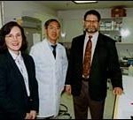 Dr. Denise Fraser, Dr. LawrenceLum and Dr. Gerald Elfenbein.