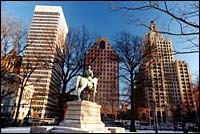 Kennedy Plaza will get a new lookin 2001. Kennedy Plaza will get a new look<br>in 2001.