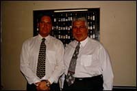 Stephen P. Marra (L) and William S.Pinelli Stephen P. Marra (L) and William S.<br>Pinelli