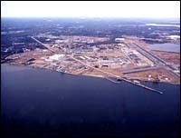 The fate of a proposed containerport at Quonset Point/Davisvilleremains uncertain. The fate of a proposed container<br>port at Quonset Point/Davisville<br>remains uncertain.