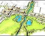 Middletown decides to create a downtown Bird's eye view of proposedMiddletown.