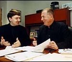 Dmitry Shamal from Belarus (left)and Mike Trainor of TrainorAssociates. (Photo, Tom Croke)
