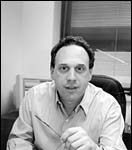 Brown seeks share of bio-med money David Slater, executivedirector of Slater Centerfor BiomedicalTechnology. (Al Alexio)