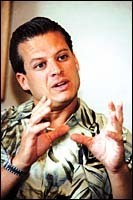David Paolo, presidentand CEO of Log OnAmerica. (Tom Croke) David Paolo, president<br>and CEO of Log On<br>America. (Tom Croke)