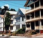 Double and triple decker homesline Eaton Street in Providence.(Tom Croke)