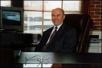 Lee Arnold, director of the R.I.Department of Labor andTraining. (Brian McDonald) Lee Arnold, director of the R.I.<br>Department of Labor and<br>Training. (Brian McDonald)