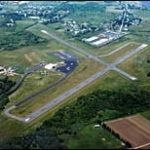 At Newport Airport repairs areplanned for hangar in center,along with other work.