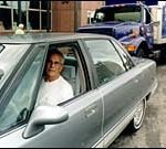 Court house garage talks under way Bob Martino double-parks outside the Fleet building while his son runs in to get a package