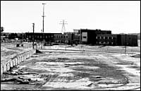 Cleared land where the Kerr Mill Complex once stood. Cleared land where the Kerr Mill<br> Complex once stood.