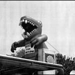 Where in the world is ‘Big Red?’ Vinyl T-Rex missing from Route 2 perch Despite his big teeth, "Big Red" was swiped by pranksters.
