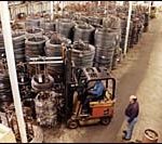 Rolled steel at Hindley Manufacturingin Cumberland.