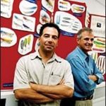 Lured by their love of fishing, partners build a business Larry Razza, left, and Greg Metcalf