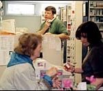 Independent druggists cling to niche Tim Baker in his Jamestown store.