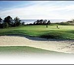 Golf hot spots within driving range The Links at Crowbush Cove onPrince Edward Island.