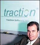 Ted Simonson, now pitching  for Traction Software