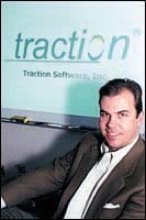 Ted Simonson, now pitching for Traction Software Ted Simonson, now pitching <br> for Traction Software