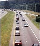 D.O.T. looks for ‘smart answers’ for South County traffic A steady stream of mo-torists on Route 4 in North Kingstown.