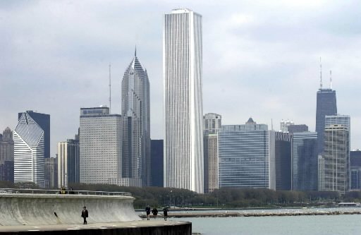 Chicago's Sears Tower looms large at the nation's tallest building. Chicago's Sears Tower looms large at the nation's tallest building.