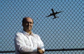 Michael McDade, of Warwick, has an idea for an airlineto be based at T.F. Green Airport. Michael McDade, of Warwick, has an idea for an airline<br>to be based at T.F. Green Airport.