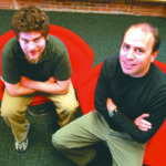 Amid bleak prospects, Tazz Networks shines, gets capital boost Tazz Networs, Inc. co-founders, Jared Rosoff, left, and Dan Lowe.