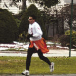 Be happy, we’re healthy in R.I.; 13th in U.S. Jogger exercising on BlackstoneBoulevard in Providence.