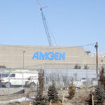 Amgen CEO: New plant a success One up, one under construction-Amgen's plant in West Greenwich.